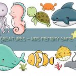 Kids Memory Sea Creature