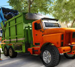 3D City Tractor Garbage Sim