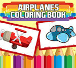 Airplanes Coloring Book