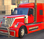 American Truck Car Driving