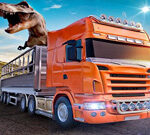 Animal Zoo Transporter Truck Driving Game 3D