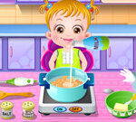 Baby Hazel Kitchen Time