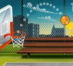 Basketball Machine Gun