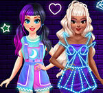 BFF Neon Fashion Dress Up