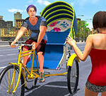 Bicycle Tuk Tuk Auto Rickshaw New Driving Games