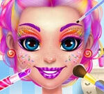 Candy Makeup Fashion Girl