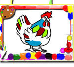 Chicken Coloring Book