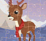 Christmas Deer Jigsaw