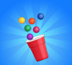 Collect Balls In A Cup