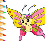 Coloring Book: Butterfly