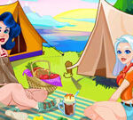 Crystal And Ava’s Camping Trip