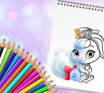 Cute Animals Coloring Book 2