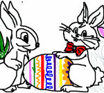 Easter Bunny Coloring