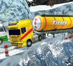 Extreme Winter Oil Tanker Truck Drive