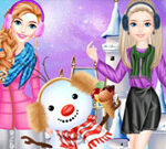 Fashion Girl Winter Style