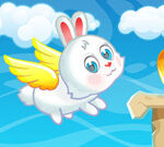 Flying Easter Bunny