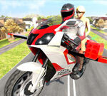 Flying Motorbike Driving Simulator