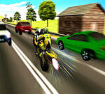 Highway Rider Motorcycle Racer Game