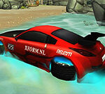 Incredible Water Surfing : Car Racing Game 3D