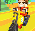 Infinite Bike Runner Game 3D