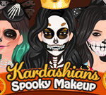 Kardashians Spooky Make Up