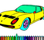 Lamborghini Coloring Book