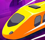 Lowpolly Train Racing Game