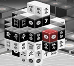 Mahjong Black And White Dimensions