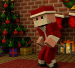 Minecraft Christmas Jigsaw Puzzle