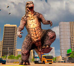 Monster Dinosaur Rampage City Attack