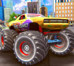 Monster Truck Stunt Driving Simulation