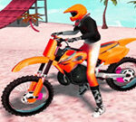 Motocross Beach Jumping Bike Stunt Game