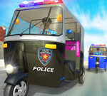 Police Auto Rickshaw Game 2020