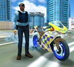 Police Motorbike Traffic Rider