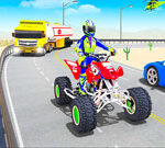 Quad Bike Traffic Racing Mania