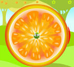 Ricocheting Orange