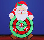 Santa Dart Game