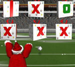 Santa Kick Tac Toe