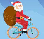 Santa Wheelie Bike Challenge