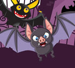 Scary Midnight Hidden Bats