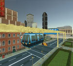 Sky Train Simulator : Elevated Train Driving Game