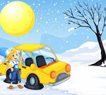 Snow Cars Jigsaw