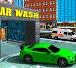 Sports Car Wash Gas Station