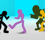 Stickman Street Fighting 3D