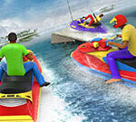 Super Jet Ski Race Stunt : Water Boat Racing 2020