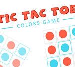 Tic Tac Toe Colors Game