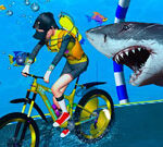 Under Water Bicycle Racing