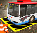 Vegas City Highway Bus Parking Simulator