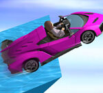 Water Surfer Car Stunt